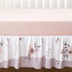 beeweed 4-Piece Crib Bedding Set for Boys Girls, Soft Baby Bedding Set Including Blanket, Crib Skirt, Crib Sheets & Diaper Stacker - Image 4